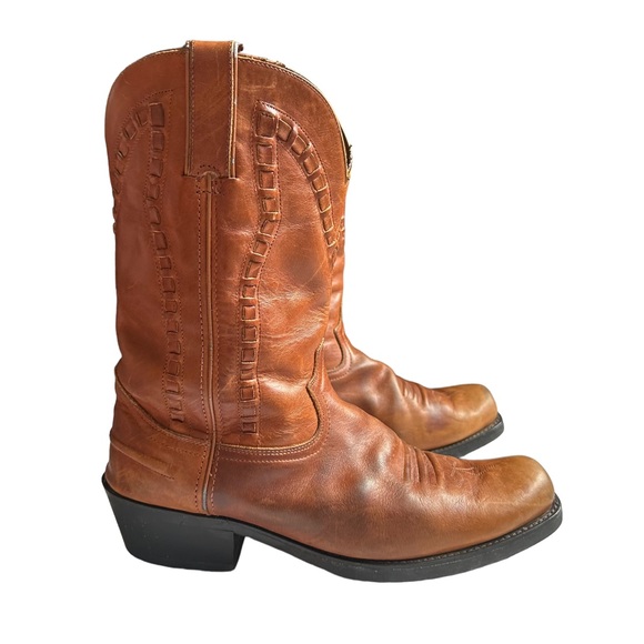 Women’s Durango Brown Cowboy Boots Leather SIZE 10EE - Picture 4 of 13